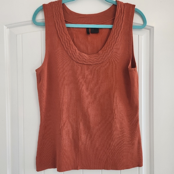 Etoile Tops - Etoile Cooper/ Orange Color Tank Top Size Large 💖